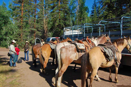 wilderness pack trip camp horse 02