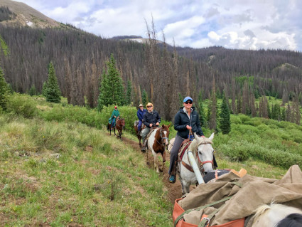 wilderness pack trip camp horse 04